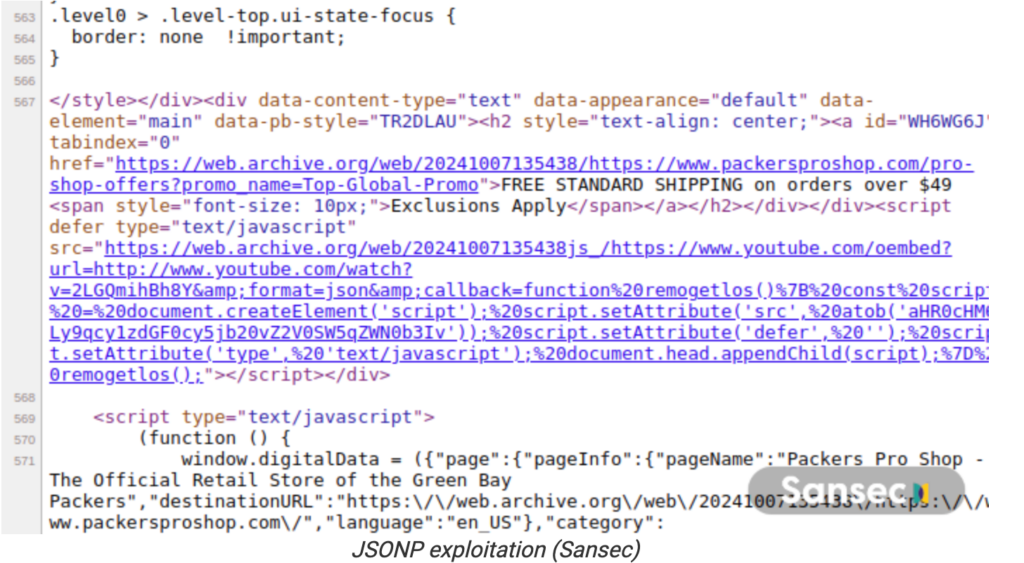 Packers Explotation Green Bay Packers store breach - PCI